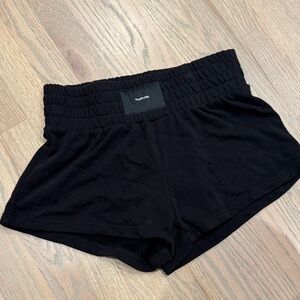 TALENTLESS Women's Black Athletic Shorts